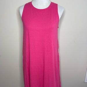 Sleeveless Pink Dress